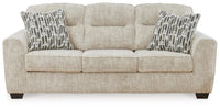 Torin Sofa and Loveseat in Parchment