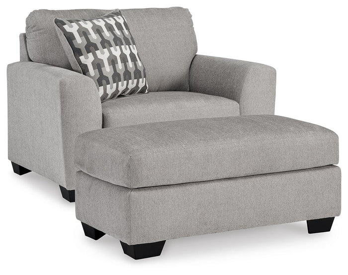 Georgie Oversized Chair and Ottoman