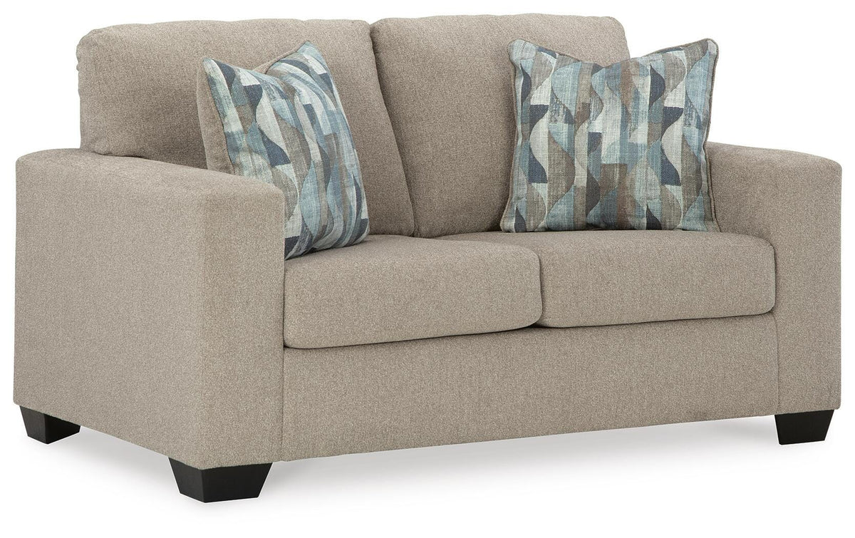 Nambucca Sofa and Loveseat in Parchment