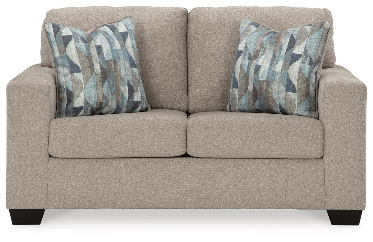 Nambucca Sofa and Loveseat in Parchment