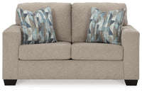 Nambucca Sofa and Loveseat in Parchment