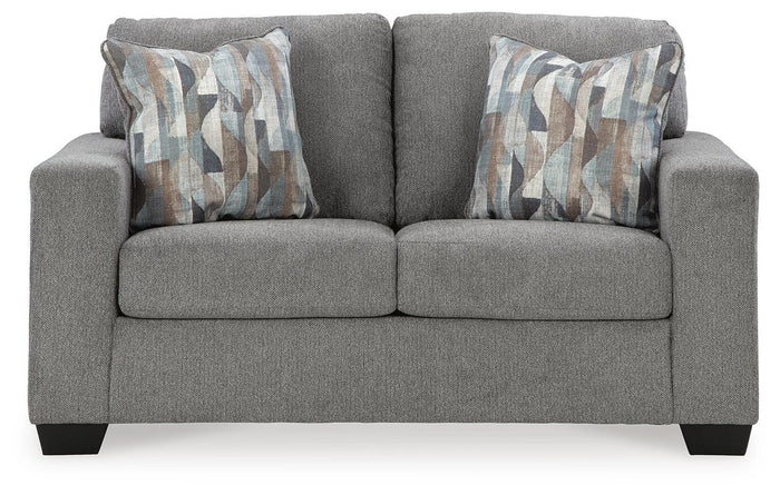 Nambucca Loveseat in Graphite