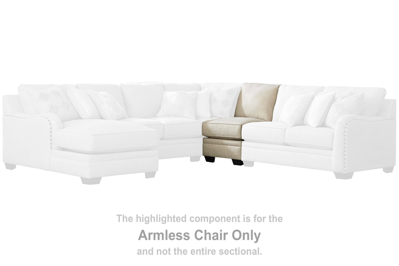 Luxora Armless Chair