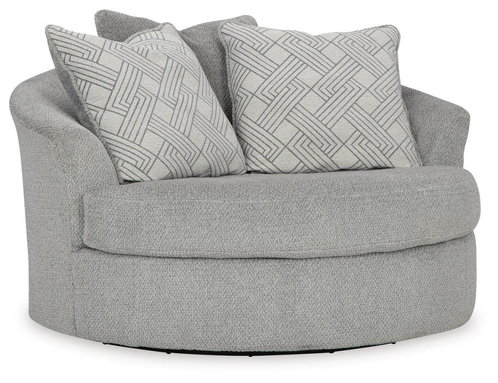 Rune Oversized Swivel Accent Chair