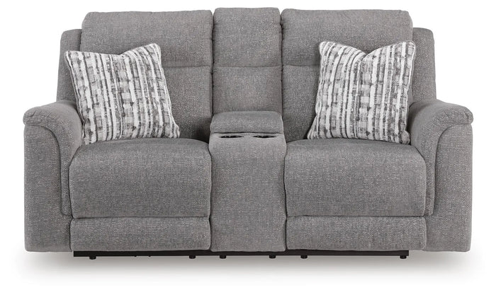 Vantra Power Reclining Loveseat with Console