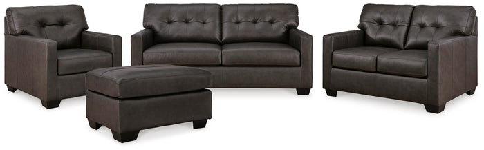 Cirro Bay Sofa with Loveseat and Oversized Chair and Ottoman