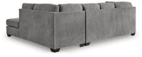 Quinn 2-Piece Sectional with Chaise in Gray II