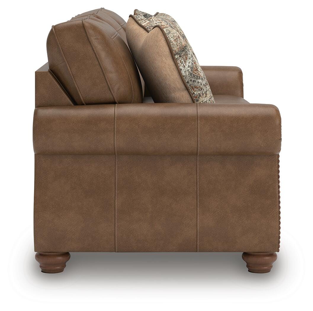 Thornbury Bay Sofa and Recliner in Earth