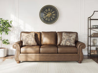 Thornbury Bay Sofa and Recliner in Earth