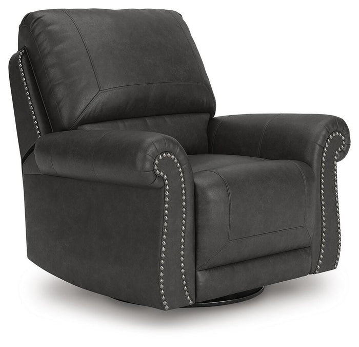 Thornbury Bay Swivel Glider Recliner in Granite