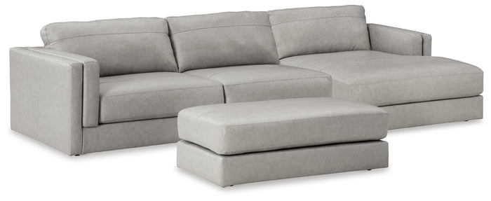 Voss 2-Piece Sectional with Chaise and Ottoman
