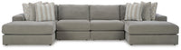 Brinley 4-Piece Double Chaise Sectional