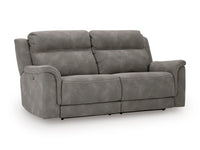 Arlen Power Reclining Sofa in Slate III