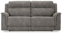 Arlen Power Reclining Sofa in Slate
