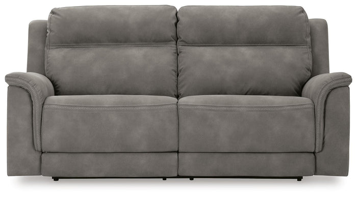 Arlen Power Reclining Sofa in Slate