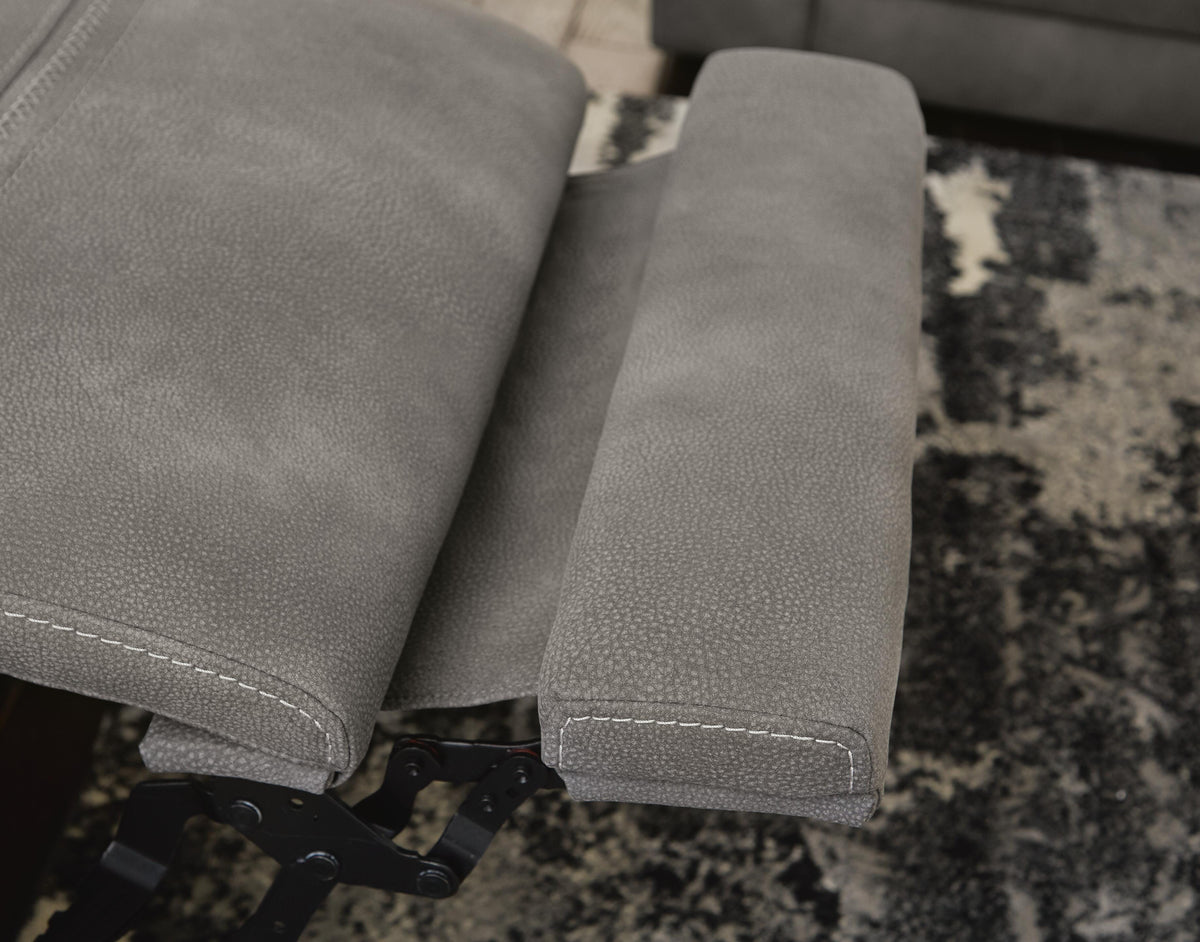 Arlen Power Reclining Sofa in Slate III