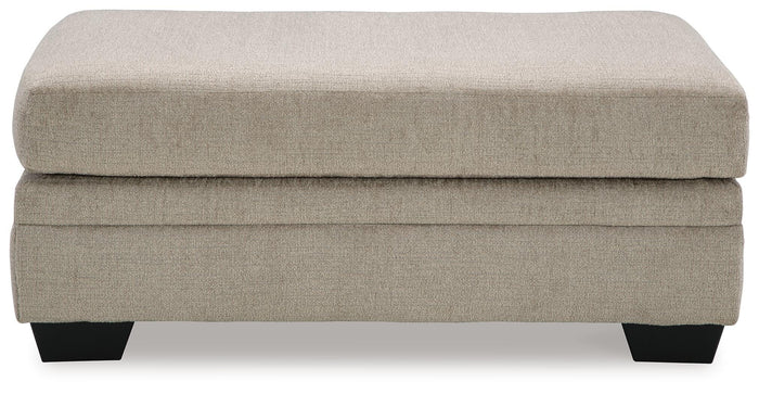 Bexley Ottoman in Taupe