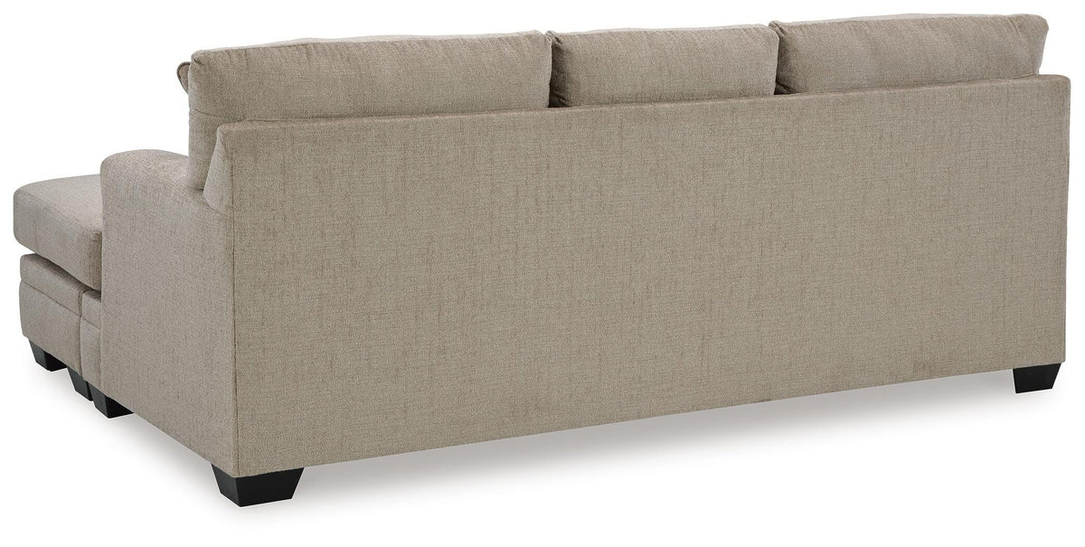 Bexley Sofa Chaise in Taupe