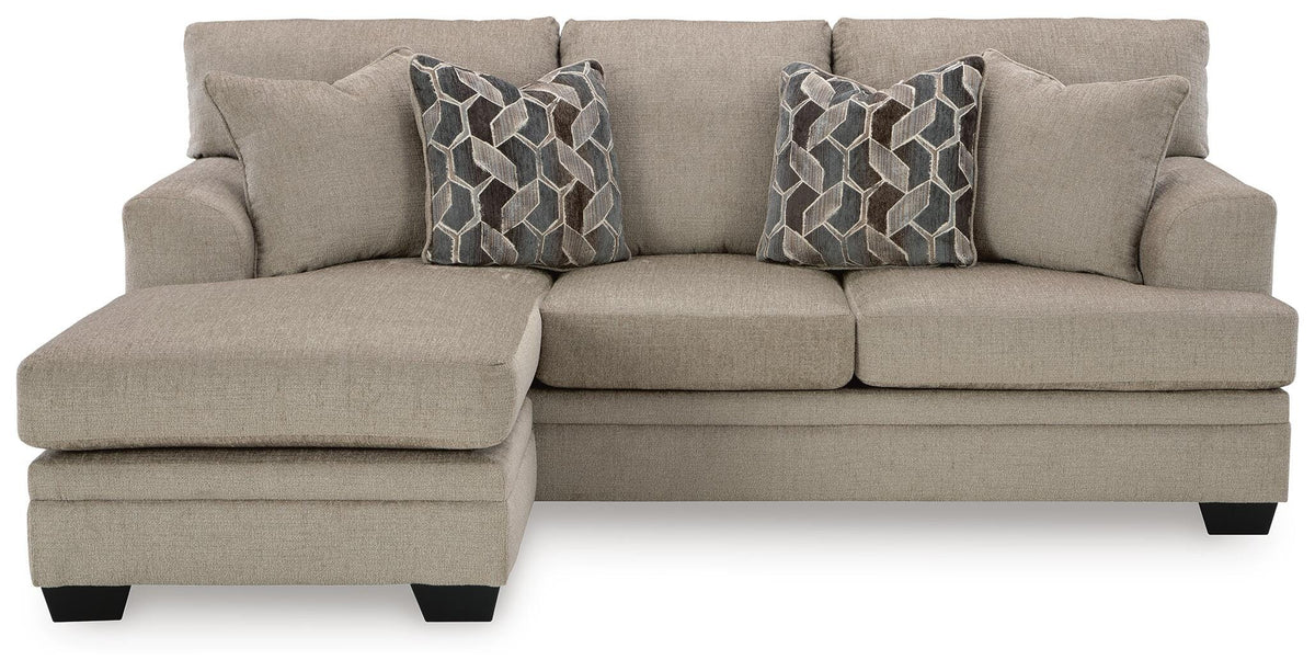 Bexley Sofa Chaise in Taupe