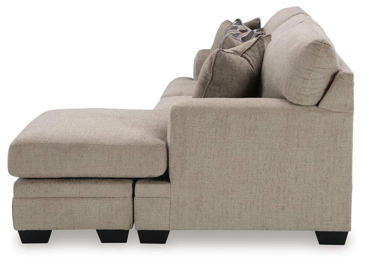 Bexley Sofa Chaise in Taupe