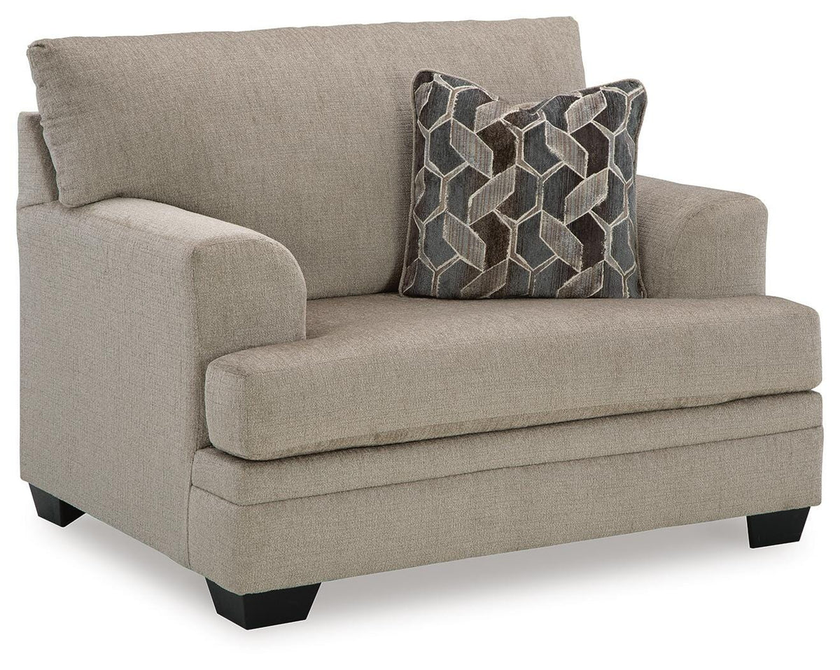 Bexley Oversized Chair in Taupe
