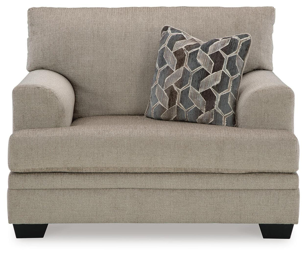 Bexley Oversized Chair in Taupe