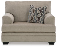 Bexley Oversized Chair in Taupe