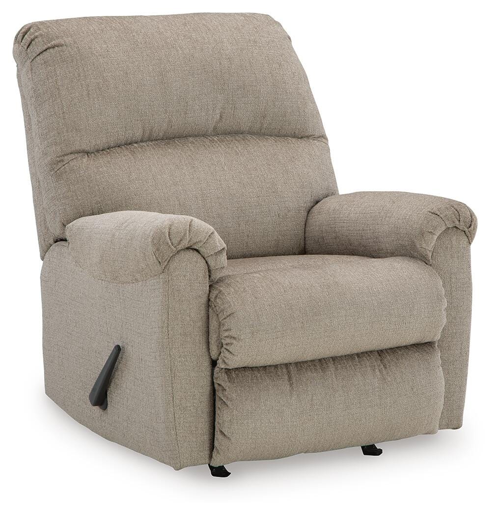 Bexley Sofa and Recliner in Taupe