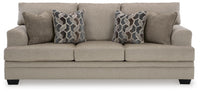 Bexley Sofa and Recliner in Taupe