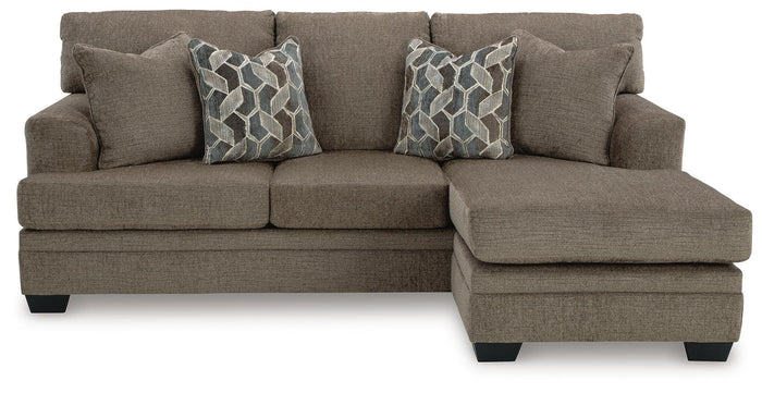 Bexley Sofa Chaise in Nutmeg