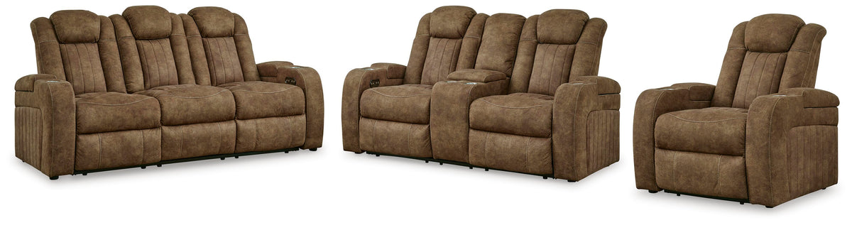 Millie Power Reclining Sofa with Loveseat and Recliner