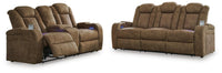 Millie Power Reclining Sofa and Loveseat