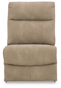 Arlen 6-Piece Power Reclining Sectional in Sand Microfiber
