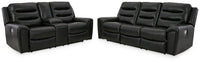Verve Bay Power Reclining Sofa and Loveseat