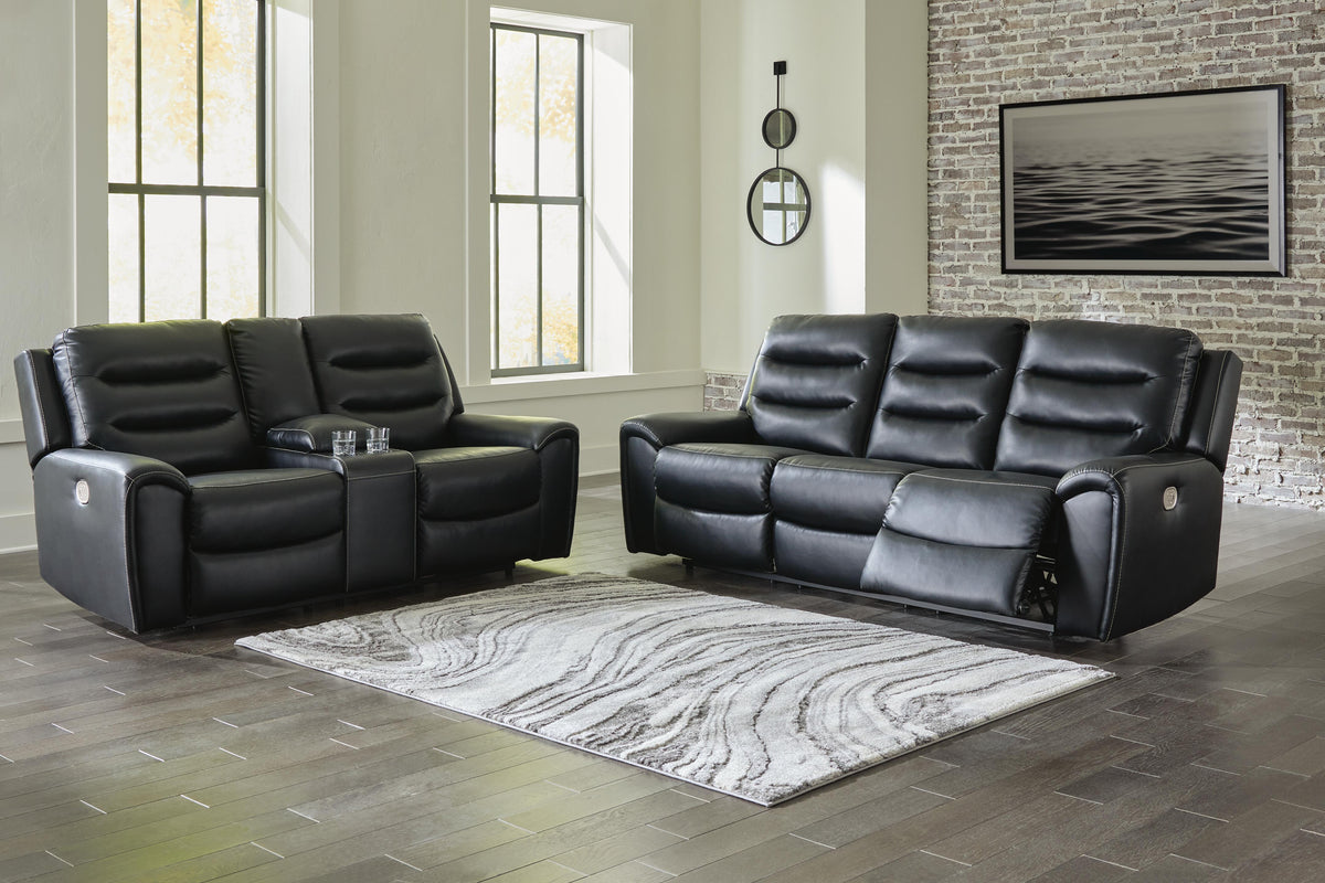 Verve Bay Power Reclining Sofa and Loveseat
