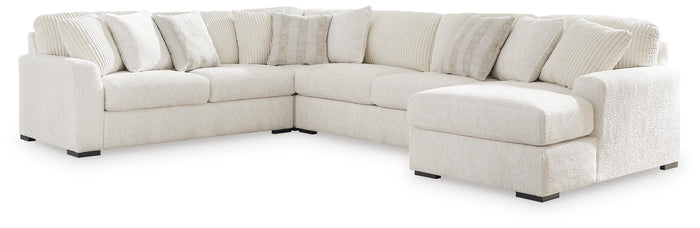 Solenne Bay 4-Piece Sectional with Chaise II