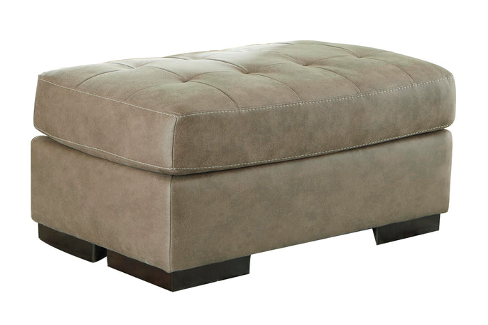Vaneska Ottoman in Pebble