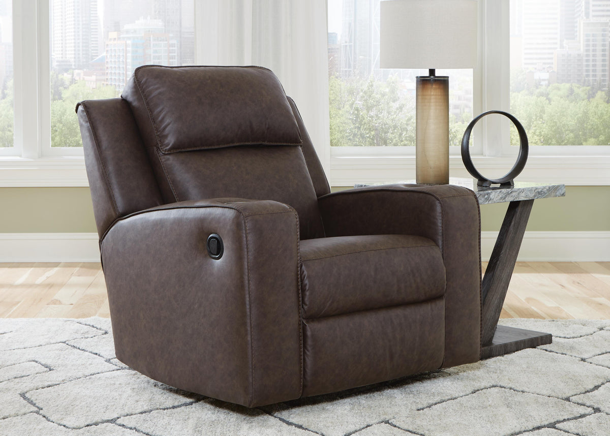 Holloway Recliner in Umber