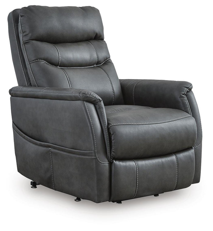 Kestrel Vale Power Lift Recliner in Shadow