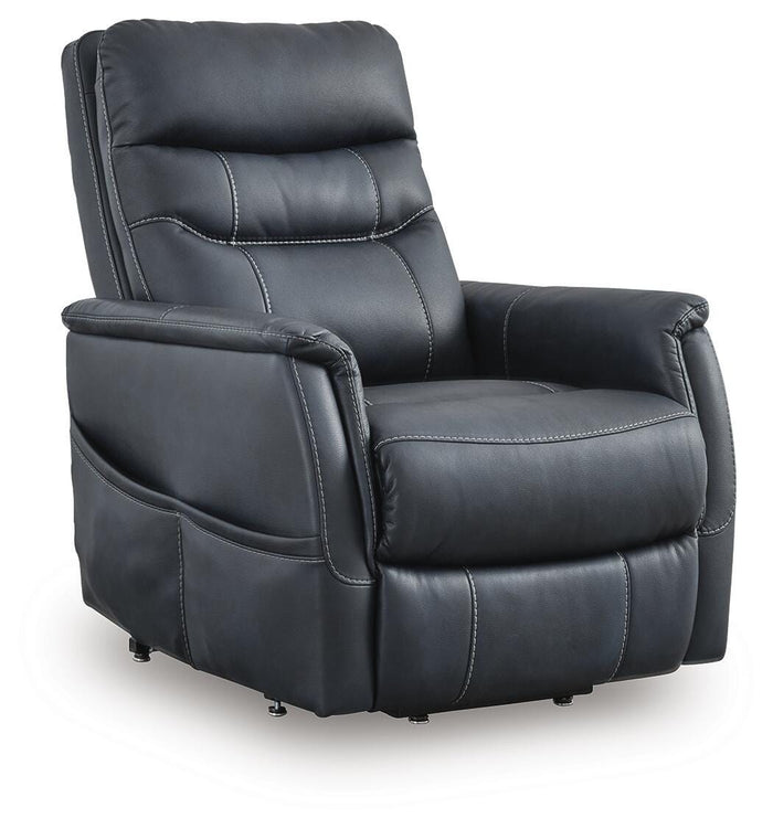 Kestrel Vale Power Lift Recliner in Sapphire