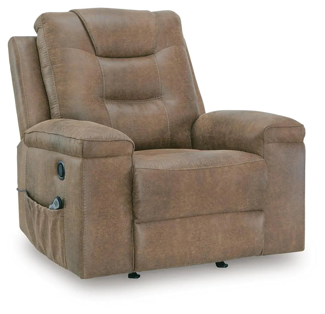 Harper Cross Recliner in Earth