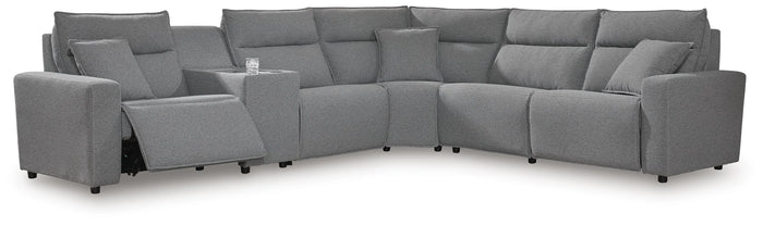 Kade 6-Piece Reclining Sectional with Console