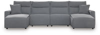 Kade 4-Piece Power Reclining Sectional with Chaise