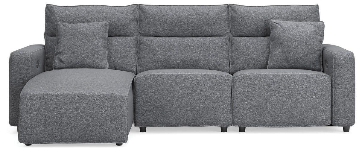 Kade 3-Piece Reclining Sofa Chaise