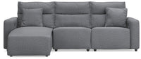Kade 3-Piece Reclining Sofa Chaise