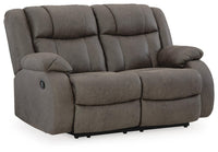 Steelcroft Reclining Sofa with Loveseat and Recliner