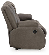Steelcroft Reclining Sofa in Gunmetal
