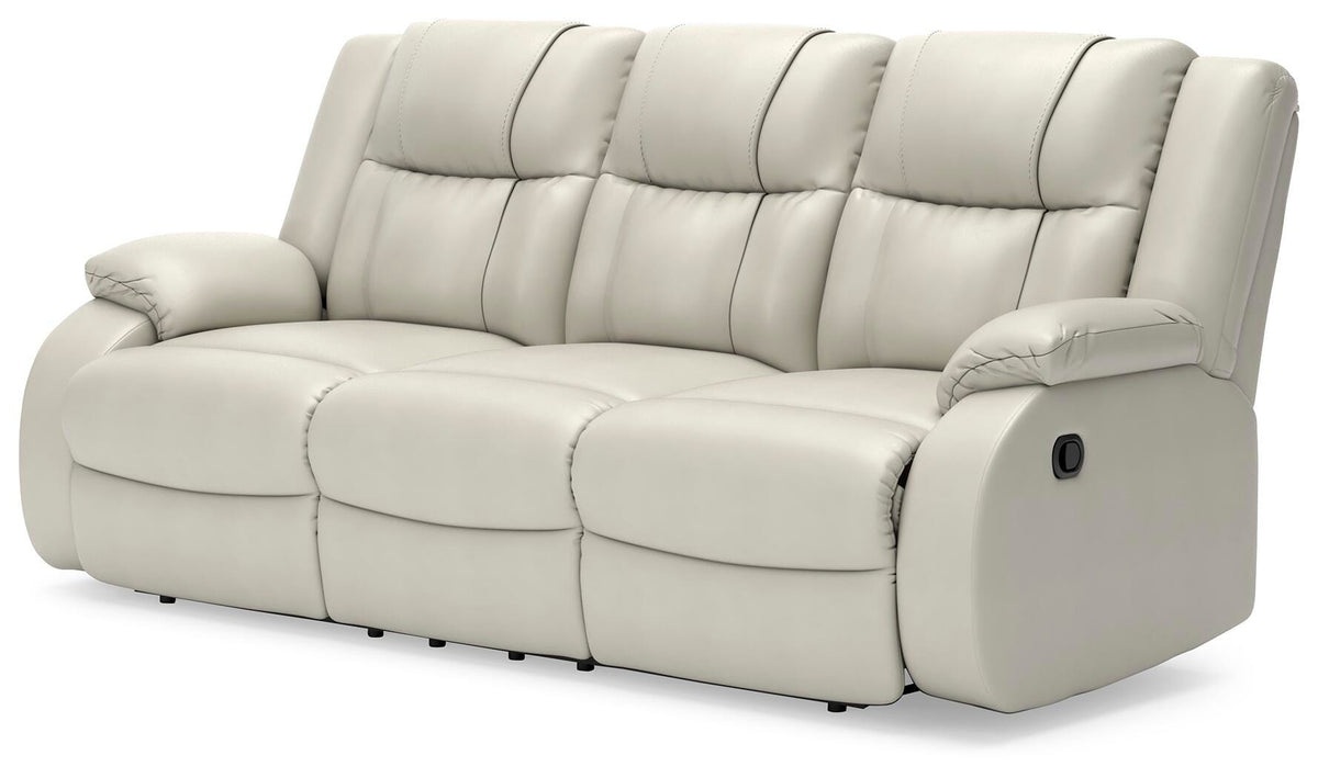 Steelcroft Reclining Sofa in Alloy