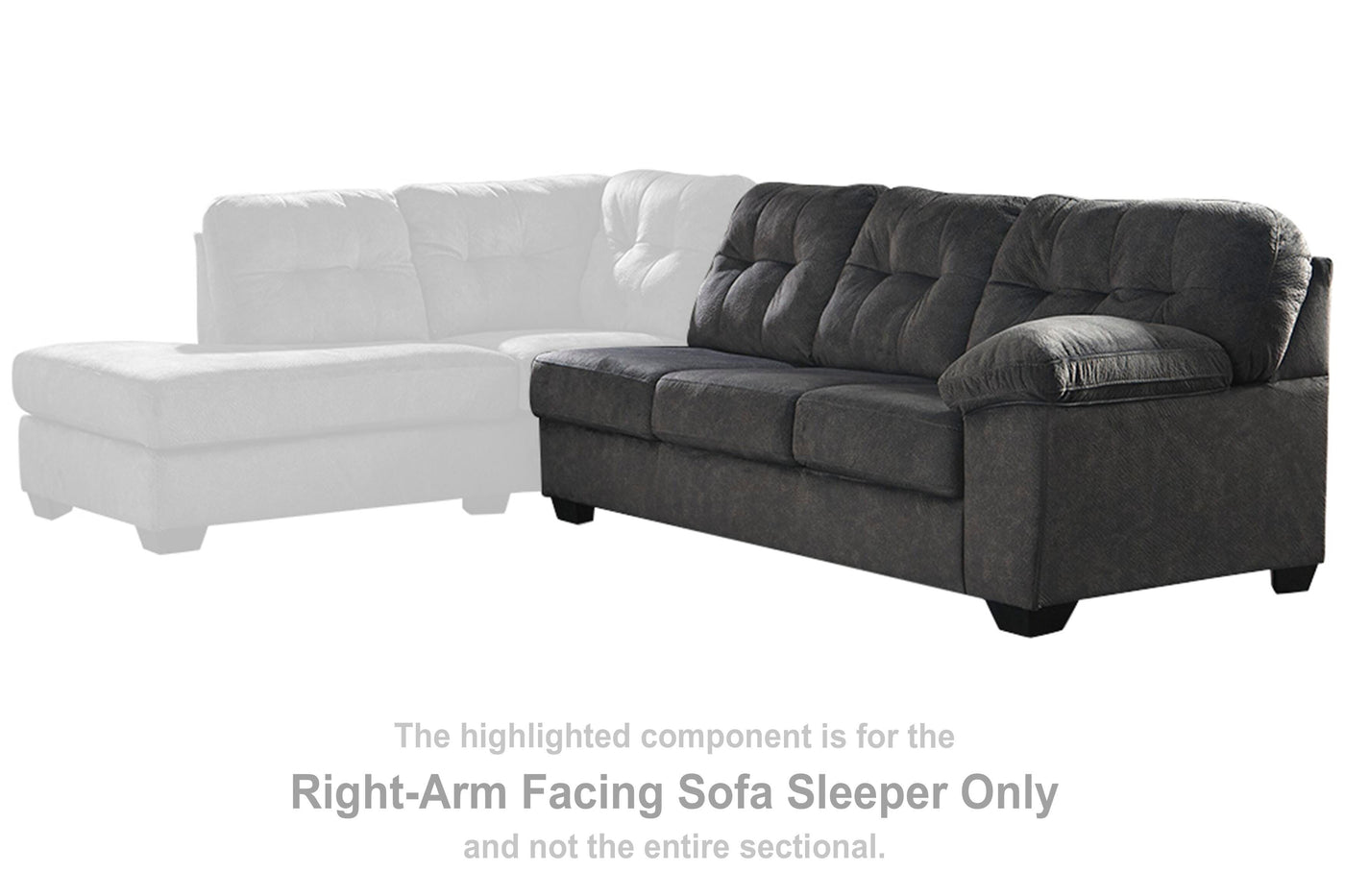 Accrington Right-Arm Facing Sofa Sleeper