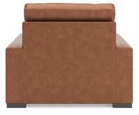 Auvelle Oversized Chair in Caramel